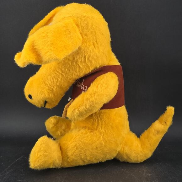 1979 Animal Fair Aarty Ardvark 15" Plush Yellow Red Vest W/Tags Vintage #1 - Picture 2 of 16